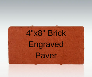 4"x8" brick paver HIGHLANDER GUILD